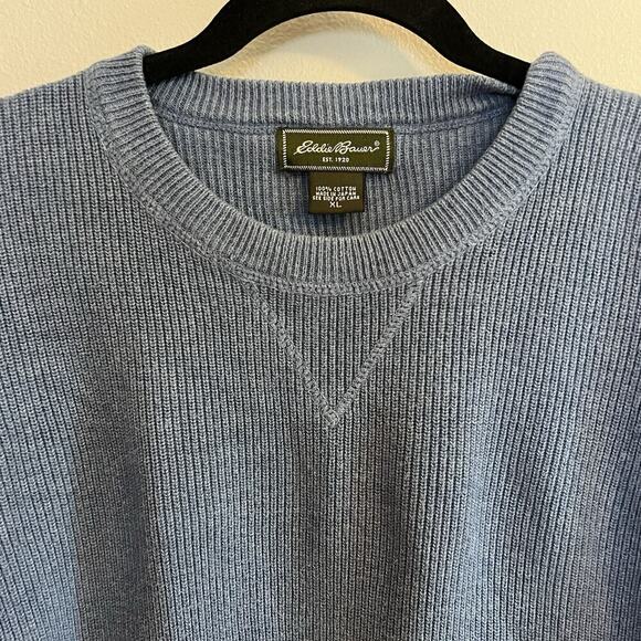 Eddie Bauer Cotton Knit Sweater Men's XL Size - Picture 3 of 6